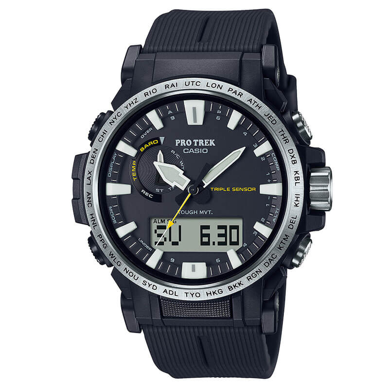 カシオ 電波 ソーラー 腕時計 CASIO 時計 プロトレック PROTREK 男性 向け メンズ クォーツ PRW-61-1AJF かっこいい 彼氏 夫 人気 おすすめ おしゃれ ブランド 記念日 誕生日 プレゼント ギフト