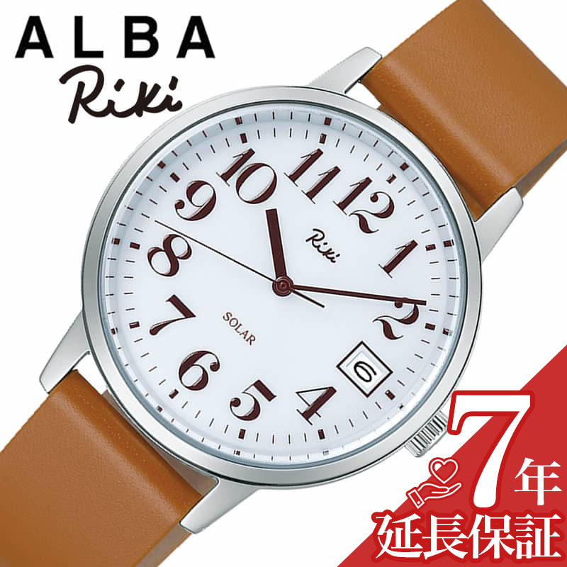 セイコー 腕時計 SEIKO 時計 アルバ リキ ワタナベ ソーラー ALBA RIKI WATANABE ユニセックス ホワイト AKPD402 人気 おすすめ おしゃれ ブランド 実用 ビジネス カジュアル ファッション 話題 本格派 プレゼント ギフト
