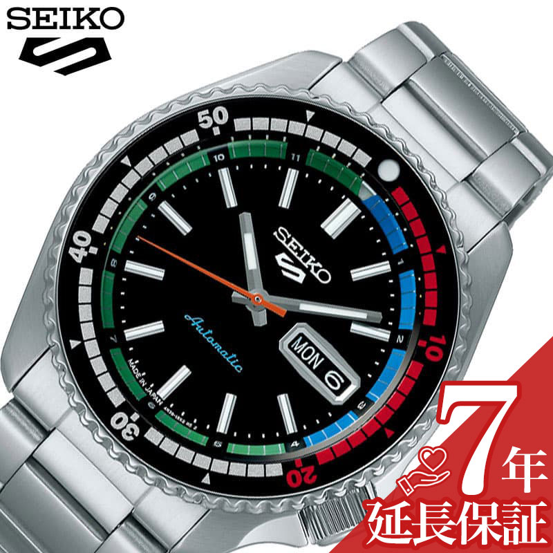 ファイブスポーツ セイコー SKX Sports Style 腕時計 SEIKO 時計 ファイブスポーツ 5 SPORTS メンズ 腕時計 ブラック 機械式 自動巻き 機械 ビジネス 綺麗め フォーマル ランク メタリック メタル 社会人 学生 SBSA221 人気 機械 おすすめ おしゃれ ブランド プレゼント ギフト