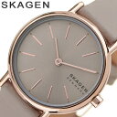 スカーゲン スカーゲン 腕時計 SKAGEN 時計 シグニチャー リレ SIGNATUR LILLE レディース 腕時計 グレージュ デート お出かけ 大学 カジュアル シンプル アナログ かわいい カワイイ クォーツ (電池式) SKW3060 おすすめ おしゃれ ブランド プレゼント ギフト