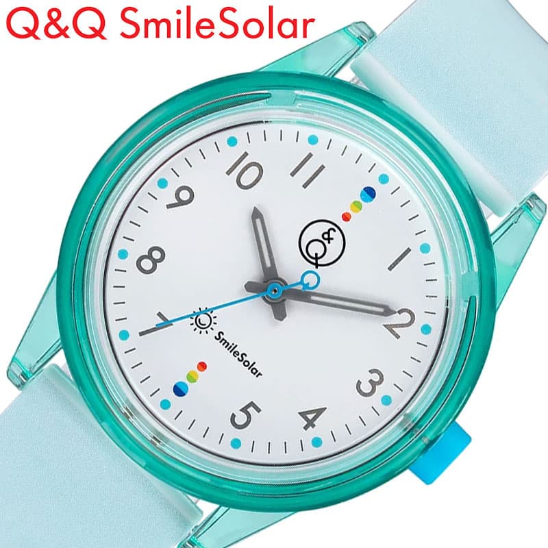  ӻ Q&Q  CITIZEN 顼 ɿ ڤ QQ ޥ륽顼 Smile Solar ۥ磻 SERIE...