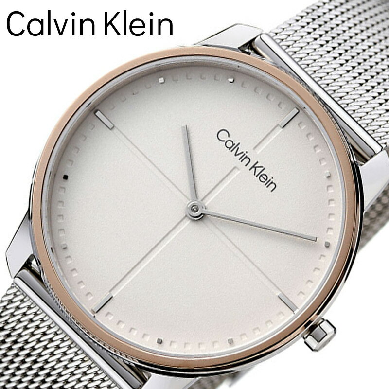 カルバンクライン 腕時計（レディース） 【35%OFF 10901円引】カルバンクライン 腕時計 Calvin Klein 時計 エクスプレッション Expression レディース 腕時計 ピンクホワイト デザイン 本格 センス こだわり 贈り物 上品 モダン 大人 シンプル きれいめ 彼女 妻 恋人 25200157 おすすめ ブランド プレゼント ギフト