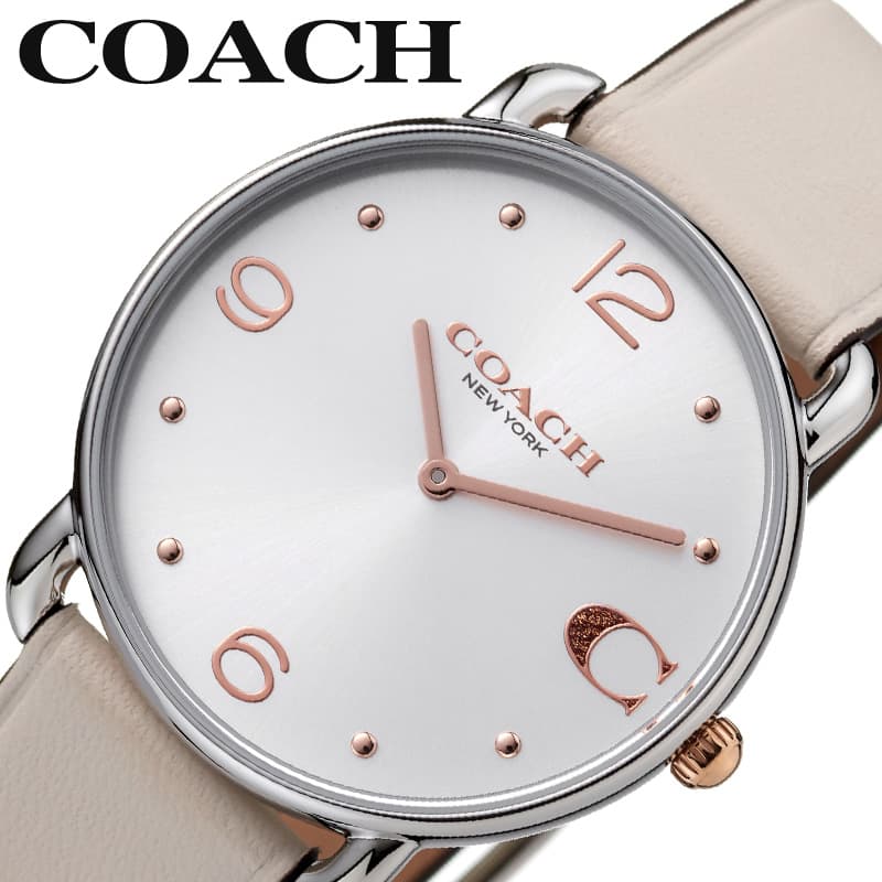 腕時計 女の子（売れ筋ランキング） コーチ 腕時計 COACH 時計 エリオット ELLIOT レディース 腕時計 シルバー シンプル 薄型 軽量 上品 高級 可愛い かわいい 綺麗 きれい 彼女 恋人 嫁 奥さん 娘 14504200 人気 おすすめ おしゃれ ブランド プレゼント ギフト 新生活 新社会人