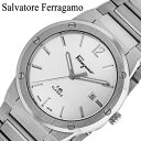 サルバトーレフェラガモ 腕時計 Salvatore Ferragamo 時計 エフ80 クラシック F-80 CLASSIC メンズ ホワイト スイス製 スイスメイド ビジネス シンプル 万能 知的 センス 上品 贈り物 彼氏 旦那 夫 SFDT02223 人気 おすすめ おしゃれ ブランド プレゼント ギフト