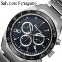 サルバトーレフェラガモ 腕時計 Salvatore Ferragamo 時計 SLX クロノ CHRONO メンズ ネイビーグレー スイス製 スイスメイド ビジネス シンプル 万能 知的 センス 上品 贈り物 彼氏 旦那 夫 SFHR00420 人気 おすすめ おしゃれ ブランド プレゼント ギフト
