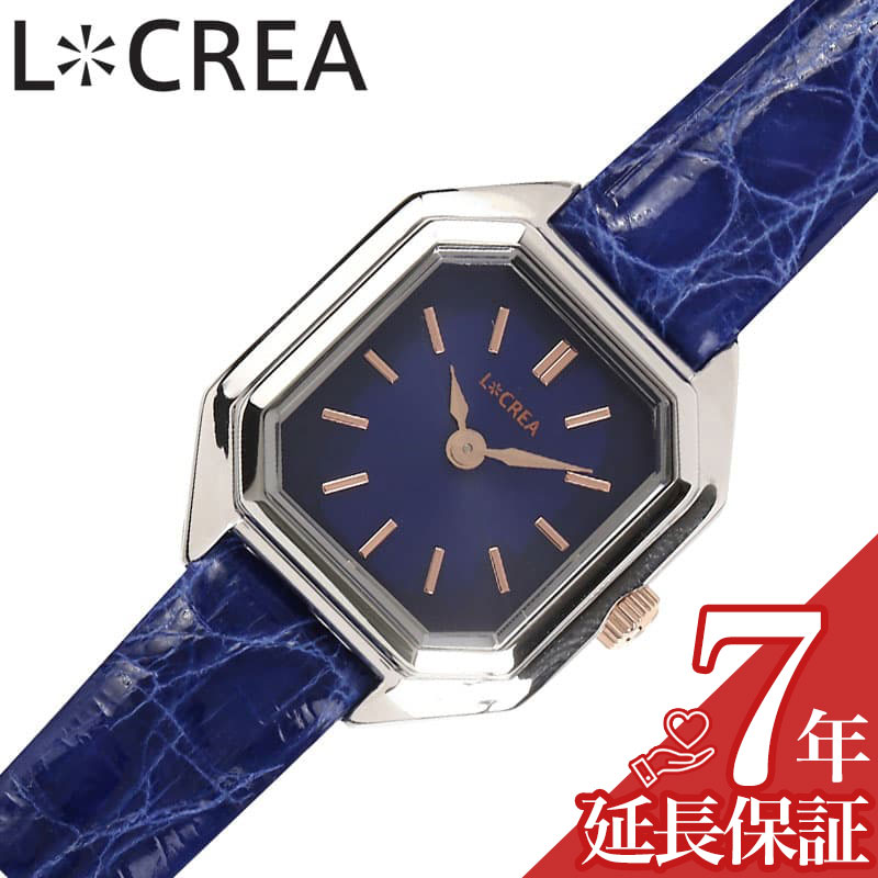 Часы Leclair LCREA Carre Ladies Silver Solar Carre женские, не требуют батарей, симпатичный дизайн LC2004-SSCBL (Япония)