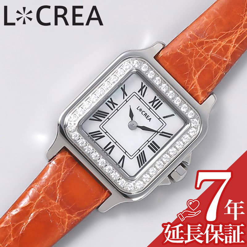 樂天商城 - ルクレア 腕時計 LCREA 時計 キャレ キュービックジルコニア レディース シルバー ソーラー カレ ビジネス 女性 電池交換不要 日本製 可愛い かわいい ファッション 人気 おすすめ おしゃれ ブランド プレゼント ギフト LC2301-SSCOB CARRE de CZ