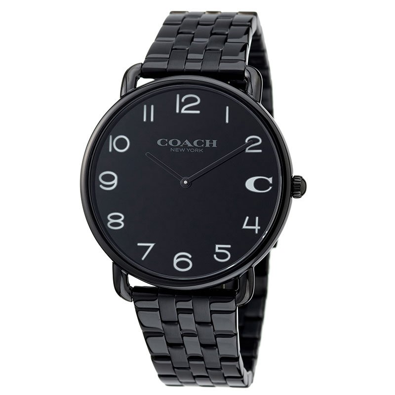コーチ 腕時計 COACH 時計 エリオット ELLIOT メンズ ブラック 男性 仕事 ビジネス スーツ オフィス 社会人 入学祝い 卒業祝い 就職祝い 誕生日 記念日 お祝い 贈り物 彼氏 夫 旦那 様 パパ 父 息子 14602670 上品 定番 人気 おすすめ おしゃれ ブランド プレゼント ギフト