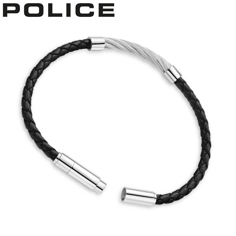 【40%OFF 5720円引】ポリス アクセサリー POLICE ブレスレット キングピン KINGPINS メンズ シルバー ブラック 男性 誕生日 記念日 お祝い 贈り物 彼氏 夫 旦那 パパ 父 息子 ファッション かっこいい GB0005407 定番 人気 おすすめ おしゃれ ブランド プレゼント ギフト