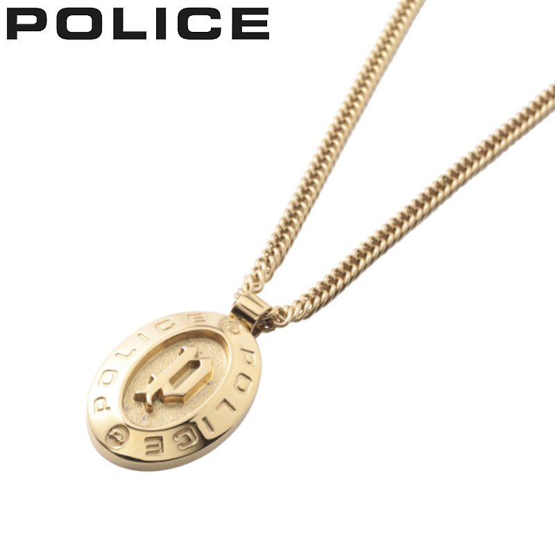 【40%OFF 5720円引】ポリス アクセサリー POLICE ネックレス フカ HUKA メンズ ゴールド 男性 誕生日 記念日 お祝い 贈り物 彼氏 夫 旦那 パパ 父 息子 ファッション かっこいい GN2102511 定番 人気 おすすめ おしゃれ ブランド プレゼント ギフト