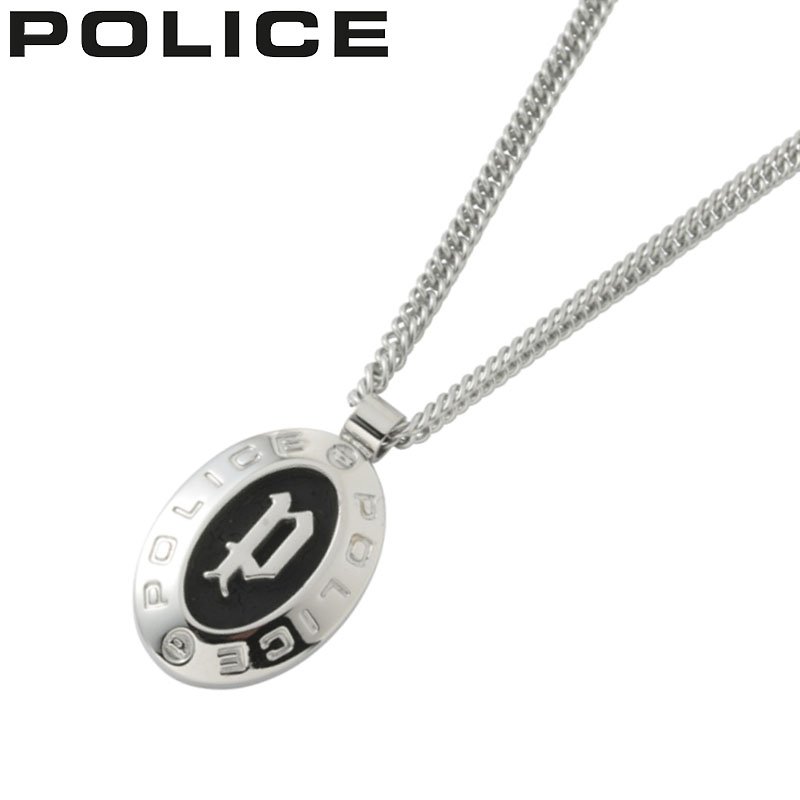 【40%OFF 5720円引】ポリス アクセサリー POLICE ネックレス フカ HUKA メンズ シルバー ブラック 男性 誕生日 記念日 お祝い 贈り物 彼氏 夫 旦那 パパ 父 息子 ファッション かっこいい GN2102512 定番 人気 おすすめ おしゃれ ブランド プレゼント ギフト