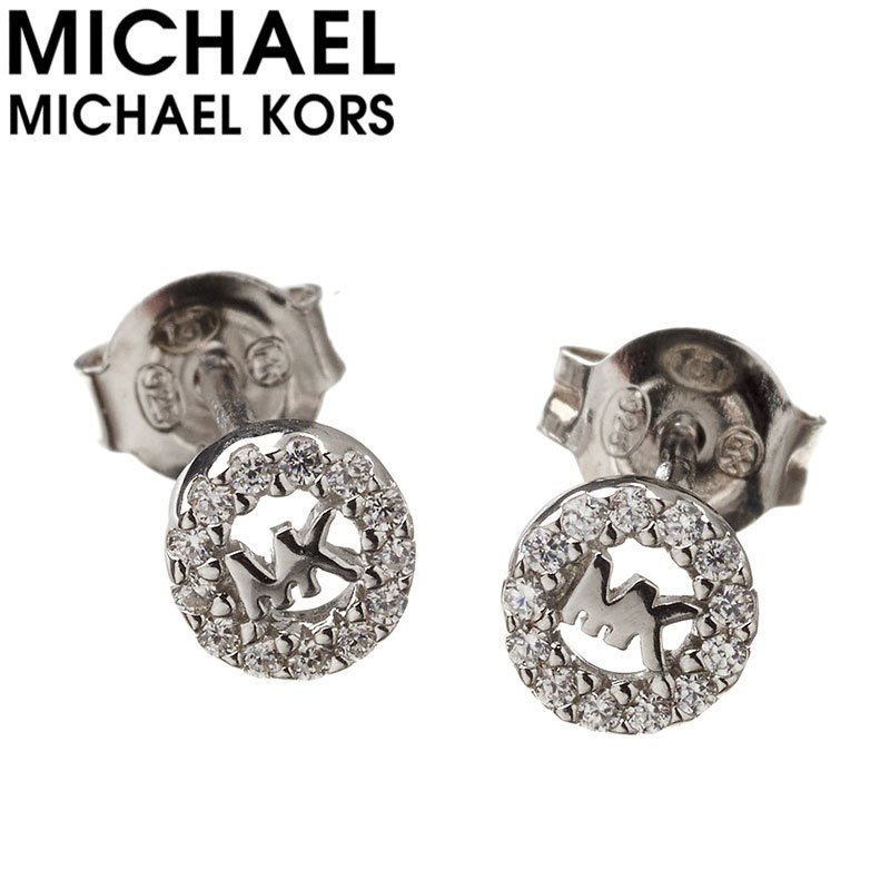 【10%OFF 1298円引】マイケル コース ピアス MICHAEL KORS アクセサリー レディース 女性 スタッドピアス ポストピアス シルバー シンプ...