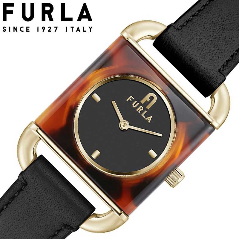 フルラ 腕時計 FURLA 時計 アルコハバナ ARCO HAVANA レディース WW00017009L2 女性 ブラック 仕事 ビジネス 誕生日 …