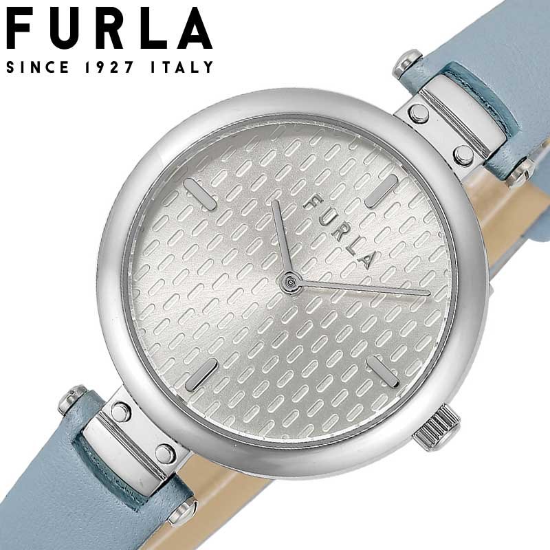 フルラ 腕時計 FURLA 時計 ニュー ピン NEW PIN レディース WW00018001L1 女性 シルバー ブルー 仕事 ビジネス 誕生日 記念日 お祝い 贈り物 彼女 妻 嫁 さん ママ 母 娘 シンプル 薄型 軽い 革 本革 レザー 革ベルト 人気 おすすめ おしゃれ ブランド プレゼント ギフト