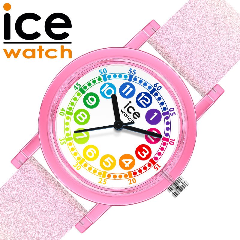 アイス ウォッチ 腕時計 ICE WATCH 時計 アイスラーニング learning 可愛い パステルピンク 女の子 女子 こども 子供 子ども 子ども用 キッズ ジュニア 小学生 学校 キラキラ 入学祝い 卒業祝い 誕生日 プレゼント 娘 姪 孫 ICE-022689 人気 おすすめ おしゃれ ブランド