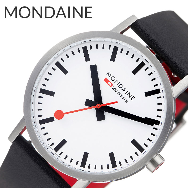 MONDAINE - モンディーン 腕時計 MONDAINE 時計 メンズ 腕時計 ホワイト クオーツ A660.30360.16SBBV スイス製 人気 おすすめ おしゃれ レザー カジュアル ビジネス スーツスタイル シンプル 誕生日 記念日 ブランド プレゼント ギフト
