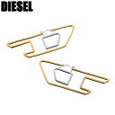 ディーゼル ピアス DIESEL DX1364931 フープ メンズ 男性 アクセサリー アクセ シルバー ゴールド シルバーゴールド ブランド シンプル 大人...