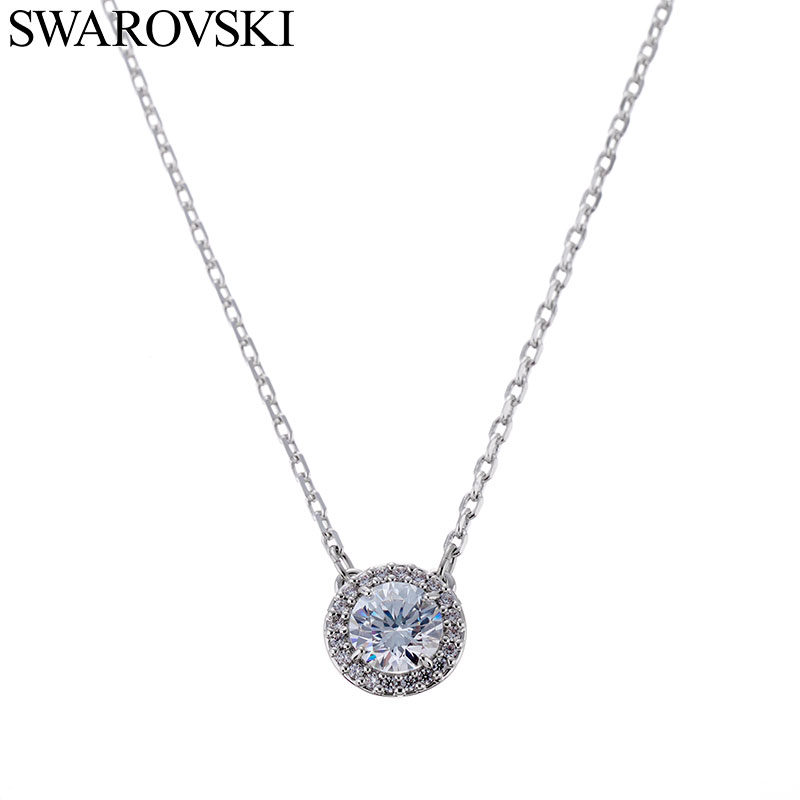 樂天商城 - 【選べるウォッチアクセケース】スワロフスキー ウナ ネックレス Swarovski ペンダント Una レディース 女性 アクセサリー アクセ ジュエリー ホワイト 5636264 ブランド シンプル かわいい おすすめ 彼女 お母さん 嫁 女友達 記念日 プレゼント