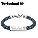 ティンバーランド アクセサリー Timberland ブレスレット バクスターレイク BAXTER LAKE メンズ アクセサリー バングルカラー:ブルー(ネイビー) TDAGB0001806 人気 おすすめ おしゃれ かっこいい カジュアル 牛革 ブランド プレゼント ギフト