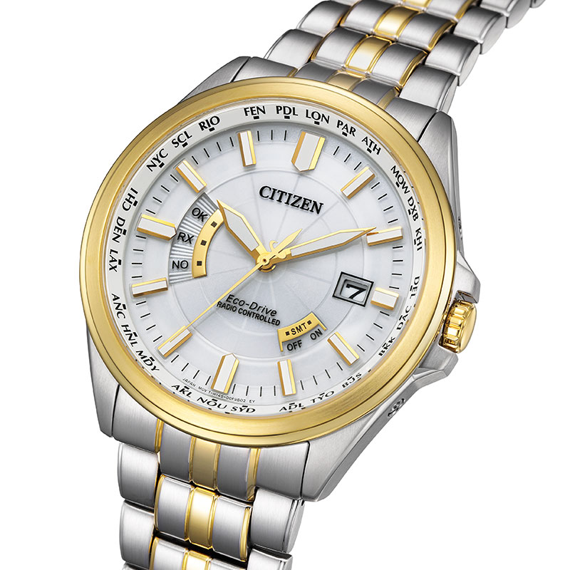 腕時計専門店ハイブリッドスタイルの【最大6,599円引き】【9％OFF】 シチズン 腕時計 CITIZEN 時計 シチズンコレクション COLLECTION メンズ ステンレス ベルト ホワイト 電波ソーラー クォーツ（電池式） CB0294-62A シンプル カジュアル ビジネス スーツスタイル ファッション 人気 おすすめ｜アングル3