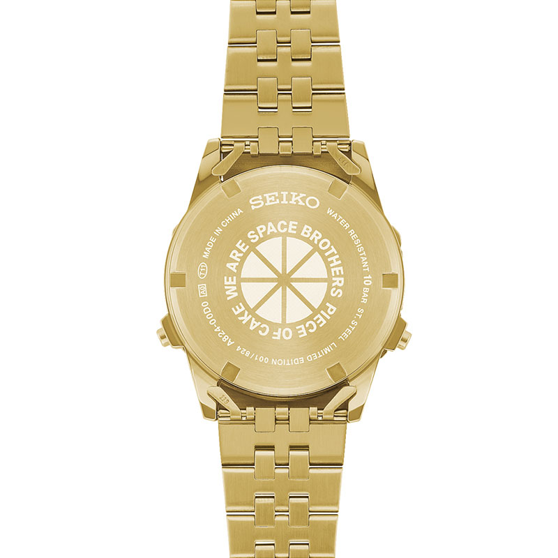 【選べる強化ナイロン時計ケース 】 セイコー 腕時計 SEIKO 時計 SELECTION ロトコール 宇宙兄弟 コラボ ヒビト 南波日々人 液晶 ブラック 男性 メンズ SBJG024 防水 シンプル かっこいい カジュアル ビジネス 人気 おすすめ おしゃれ ブランド プレゼント