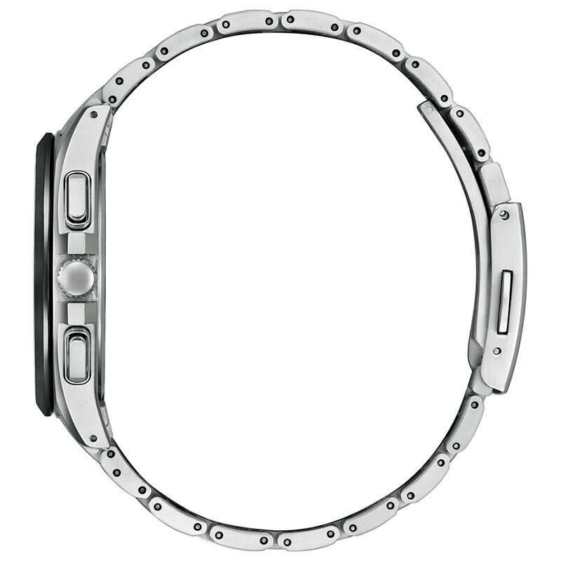シチズン 腕時計 CITIZEN 時計 アテッサ ATTESA メンズ 腕時計 ブラック 電波ソーラー クォーツ（電池式） シルバー チタン ベルト AT8244-57E シンプル カジュアル かっこいい ビジネス スーツスタイル ファッション 人気 おすすめ おしゃれ ブランド プレゼント ギフト