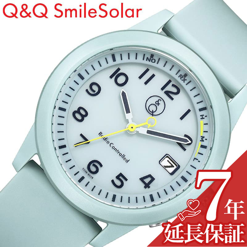 シチズン キューアンドキュー スマイルソーラー 腕時計 CITIZEN Q＆Q smilesolar 時計 ソーラーメイト電波 SolarMate Radio Controlled レディース 腕時計 スカイブルー 電波 ソーラー D08A-005VK シンプル カジュアル 人気 おすすめ おしゃれ ブランド プレゼント ギフト