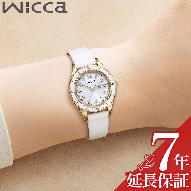 樂天商城 - 【最大4,800円引き】【20％OFF】シチズン 腕時計 CITIZEN 時計 ウィッカ Wicca レディース 腕時計 ホワイト ソーラー レザー 革 ベルト KH3-720-10 シンプル カジュアル かわいい ビジネス オフィス 華奢 大人可愛い 誕生日 記念日 彼女 妻 恋人 夫婦 人気 おすすめ おしゃれ