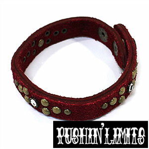 ブレスレット プッシンリミッツ Pushin 039 Limitsアクセサリー Pushin 039 Limits ブレスレット アクセサリー メンズ アクセサリ メンズアクセサリー Re BOUS Age PLB-1-BURGUNDY プレゼント ギフト 新生活 送料無料 新社会人 父の日