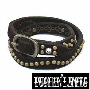 ブレスレット プッシンリミッツ Pushin 039 Limitsアクセサリー Pushin 039 Limits ブレスレット アクセサリー メンズ アクセサリ メンズアクセサリー Re BOUS Age PLB-2-BROWN プレゼント ギフト 新生活 送料無料 新社会人 父の日