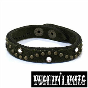 ブレスレット プッシンリミッツ Pushin 039 Limitsアクセサリー Pushin 039 Limits ブレスレット アクセサリー メンズ アクセサリ メンズアクセサリー Re BOUS Age PLB-4-KHAKI プレゼント ギフト 新生活 送料無料 新社会人 父の日