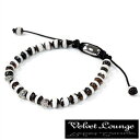 ブレスレット ヴェルヴェットラウンジ Velvet Lounge ヴェルヴェット ラウンジ アクセサリー PROGRESSIVE ストーンブレスレット メンズ レディース VLB035W-BAWA スカル シルバー925 プレゼント ギフト