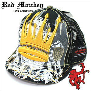 レッドモンキー キャップ RED MONKEY 帽子 KING-OF-NYC 帽子 キャップ 野球帽 アンパイアキャップ 短いツバ アンパイア 短ツバ ブランド 大きいサイズ メンズ レディース プレゼント ギフト 新生活 新社会人 父の日