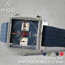 タグホイヤー 腕時計 メンズ（売れ筋ランキング） [タグホイヤー TAG Heuer 対応]MOD FKM VINTAGE RUBBER STRAP ヴィンテージ ラバー ストラップ 20mm 22mm 幅 タイプ ベルト 腕時計 シリコンベルト 時計 バンド ストラップ 時計ベルト 腕時計ベルト 替えベルト FKMベルト 替えバンド カスタム パーツ 改造 部品 メンズ