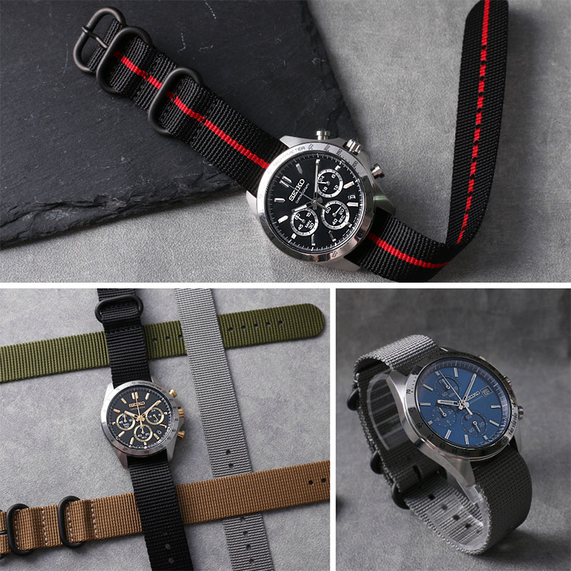楽天市場】【セイコー 対応】SEIKO MOD ZULU NYLON STRAP ズールー