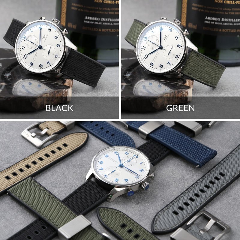 楽天市場】【アイダブリューシー IWC 対応】MOD FKM ラバー ストラップ