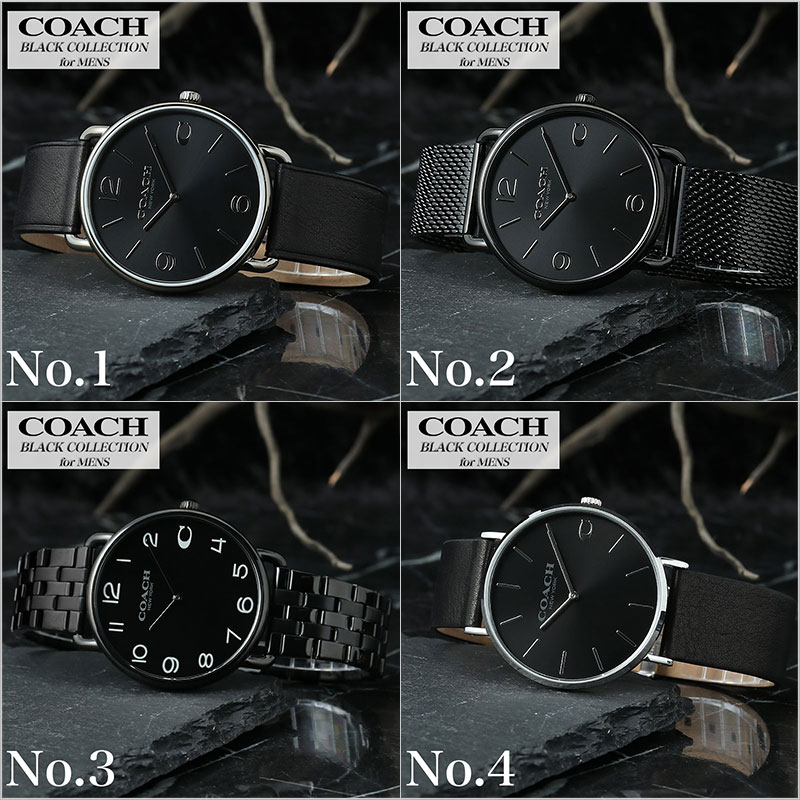 【COACH】腕時計　ブラック　黒　ケース付き 楽天市場】【最大9,100円引き】【33％OFF】【ブラック コレクション