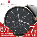 【67%OFF半額 18590円引】サルバトーレマーラ 腕時計 SalvatoreMarra 時計 ユニセックス ブラック SM22102-BKBK 人気 おす...