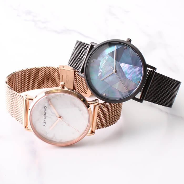 [アリーデノヴォ 対応]メタル メッシュ 時計 ベルト 12mm 14mm 16mm 18mm 20mm 22mm 幅 ミラネーゼ ストラップ Metal Mesh Belt 腕時計 メンズ レディース スライド式バックル イージーレバー イージークリック バンド 交換ベルト ワンタッチ プレゼント 入試