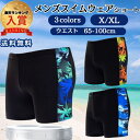 【枚数限定/10%割引券】メンズ 水着 競泳水着 大きいサイズ 水泳 スイミング 3L 4L 5L 速乾 通気性 シンプル 競泳 3色 スポーツ カラフル ゆっ...