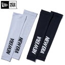 New Era/ニューエラ2023年春夏モデルARM SLEEVES WORD MARK13549228UVカット ユニセックス 男女兼用 アームスリーブ アームカバー ゴルフ ギフト【メール便送料無料】