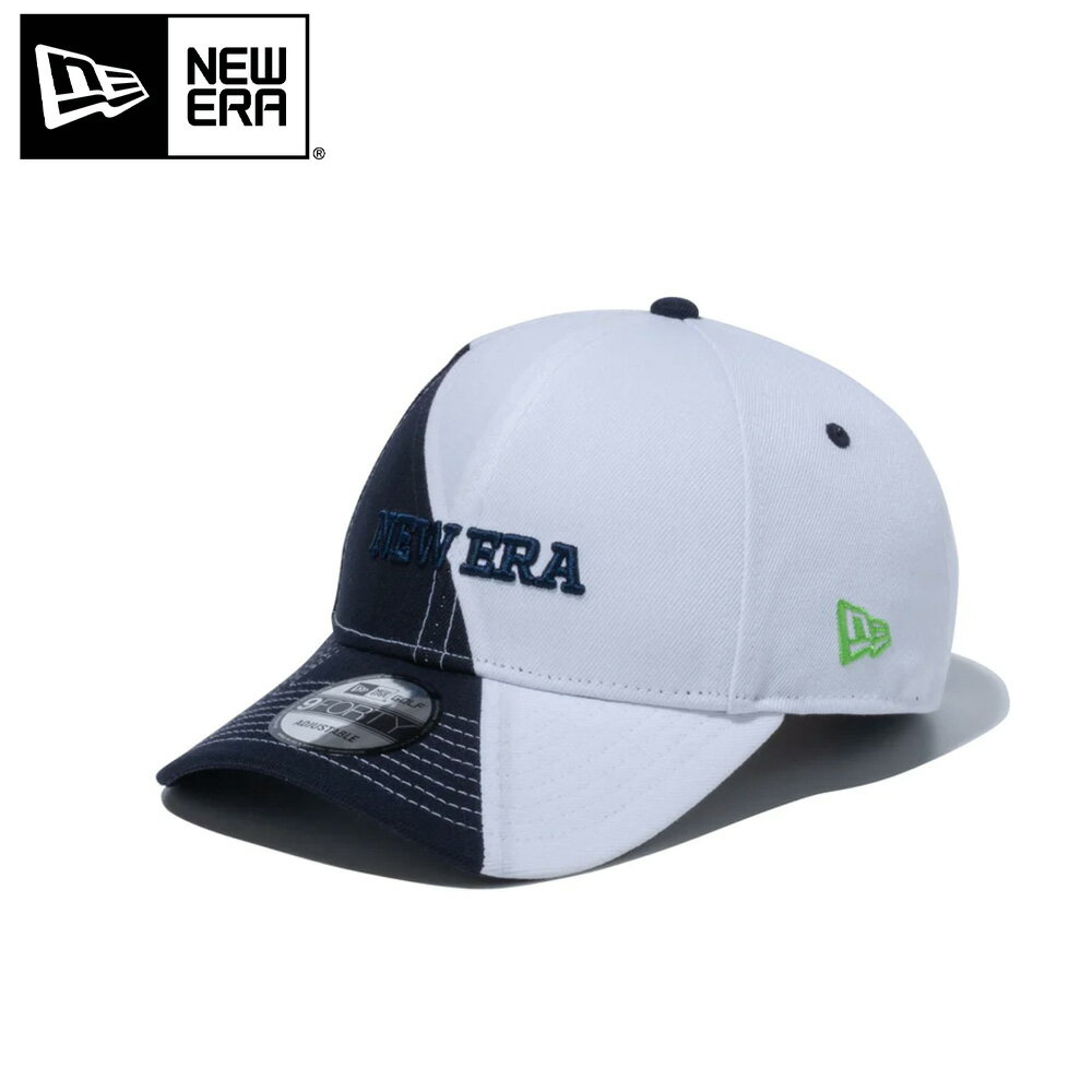 ニューエラ ゴルフ New Era 9FORTY Diagonal ホワイト/ネイビー ニューエラ ゴルフ ニューエラ キャップ ニューエラ キャップ 9FORTY New Era キャップ ユニセックス ギフト ゴルフ コンペ景品 送料無料