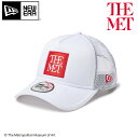 2025SS NEW ERA 9FORTY A-Frame トラッカー The Met ホワイト 14457342ニューエラ メトロポリタン美術館 コラボレーシ...