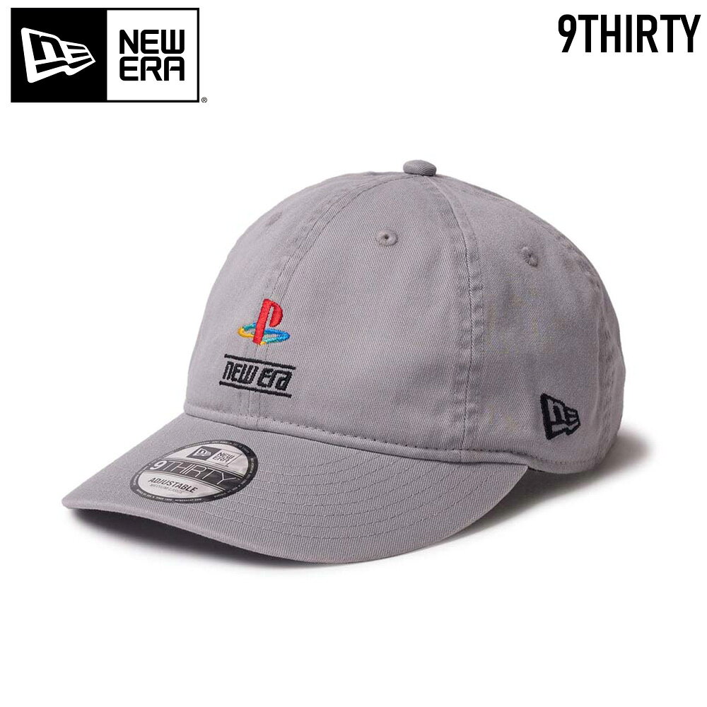 乐天商城 - 2025FW NEW ERA 9THIRTY PlayStation プレイステーション ファミリーマーク ニューエラロゴ グレー14693416 ニューエラ PlayStation コラボレーション eスポーツ プレステ ゲーム ユニセックス キャップ ギフト ゴルフ コンペ景品