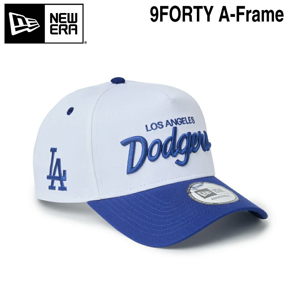 Rakuten - 2026SS NEW ERA 9FORTY A-Frame MLB 2-Tone ロサンゼルス・ドジャース ホワイト/ダークロイヤル14747308 スナップバック カーブドバイザー ニューエラ キャップ MLB 野球 ベースボールキャップ ベーシック 定番 ユニセックス ゴルフ コンペ景品 正規品 正規取扱店