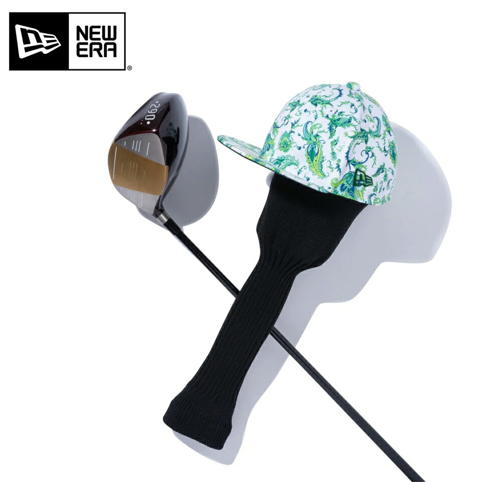 NEW ERA ニューエラ 2023年春夏モデル 23SS GF HEAD COVER 13517867 ERMG34UF ゴルフ ドライバー ヘッドカバー ＜ホワイトボタニカル＞ DR ゴルフカバー クラブカバー 59FIFTY ベースボールキャップ ゴルフ用品 ギフト コンペ 景品 賞品 グッズ