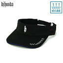 djhonda golf DRYジャージーゴルフバイザー ブラック吸水速乾 メンズ ゴルフ サンバイザー ゴルフグッズ プレゼント コンペ ギフト アパレル ギ...