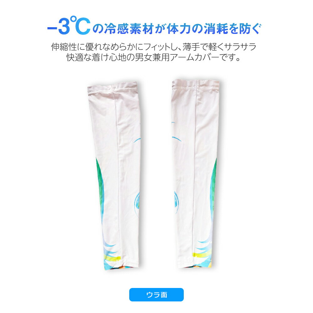 飛衛門/TOBIEMON UVカット アームカバー レインボー T-AMC-RB冷感 夏日焼け対策 日焼け防止 男女兼用 両腕2枚組アームガード ユニセックス 紫外線対策 ゴルフ アウトドア スポーツ グッズ アクセサリー 熱中症対策 クールダウン 夏ゴルフ【メール便可/2点まで】