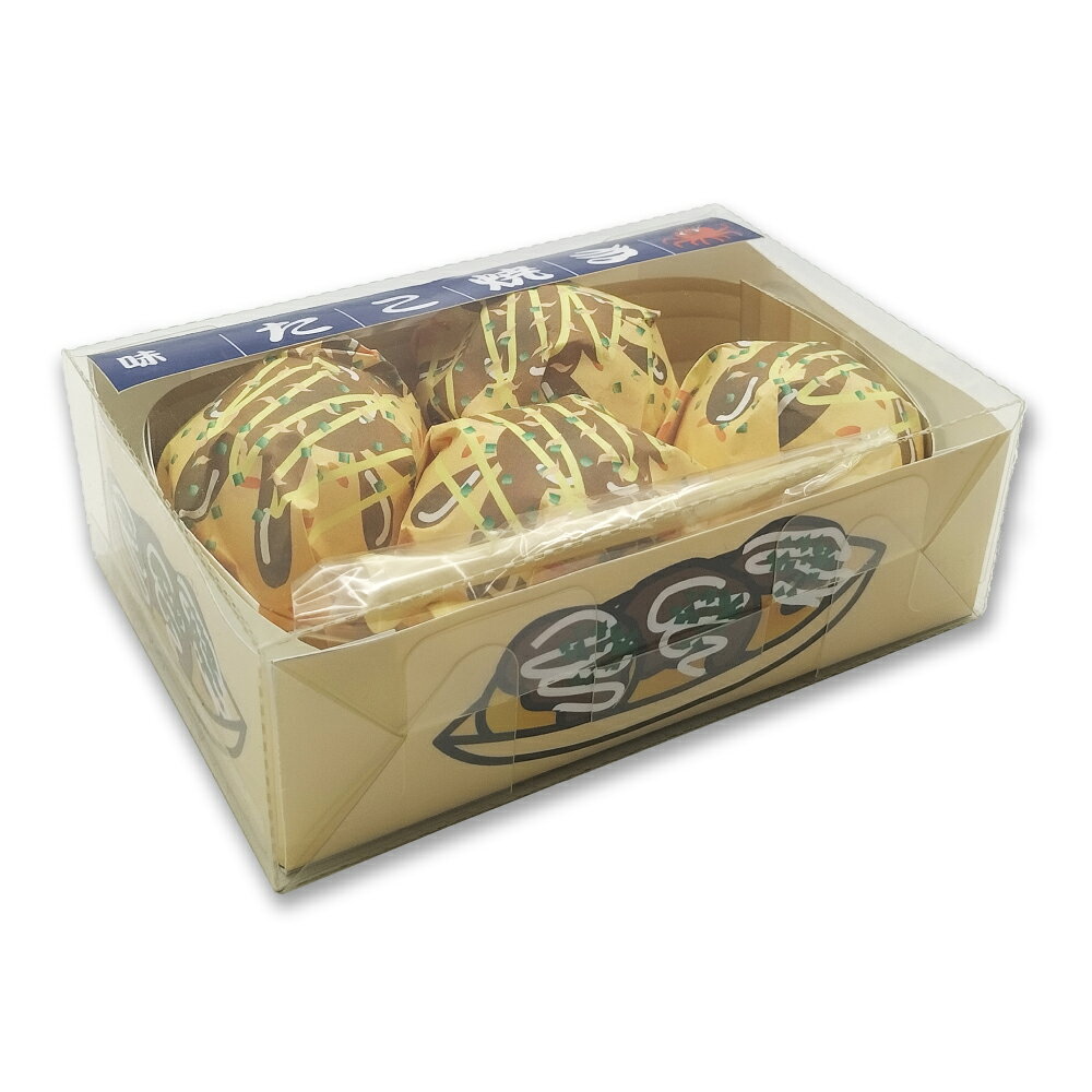 ゴルフボール たこ焼き 4球セット & 爪楊枝 ウッドティー 2本セット ball006タコ ...