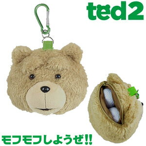 ted2 テッド　ボールポーチ（C-123）（おもしろ キャラクター ゴルフ ギフト コンペ　賞品 景品）【楽ギフ_包装】